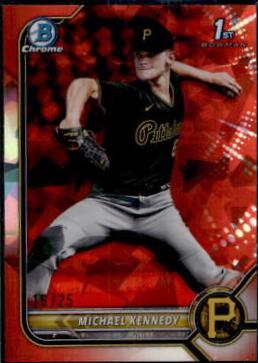 Michael Kennedy [Sapphire Orange Refractor] #BDC-128