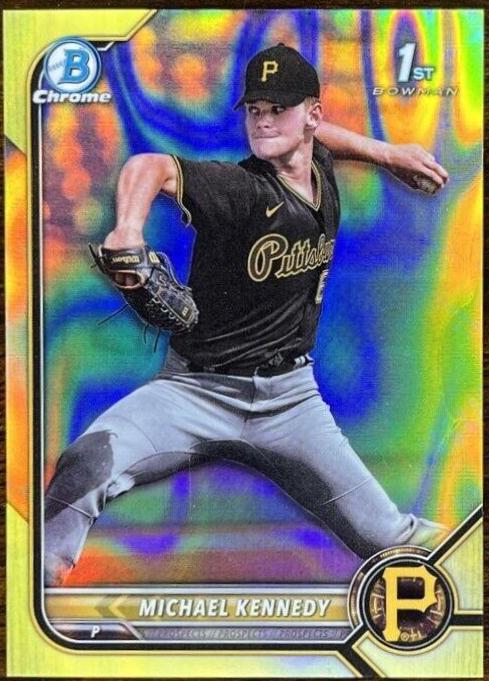 Michael Kennedy [Yellow Lava Refractor] #BDC-176