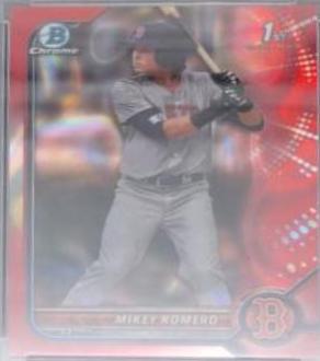 Mikey Romero [Red Lava Refractor] #BDC-42