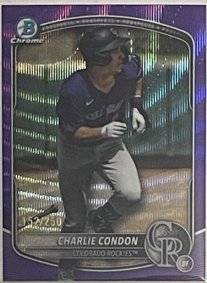 Charlie Condon [Purple Mega Refractor] #BCP-248