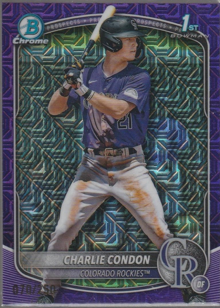 Charlie Condon [Purple Mega] #BCP-75