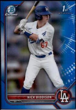 Nick Biddison [Blue Refractor] #BDC-165
