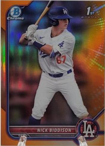 Nick Biddison [Orange Refractor] #BDC-165