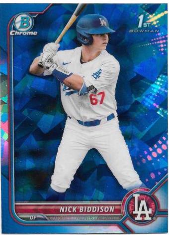 Nick Biddison [Sapphire Refractor] #BDC-165