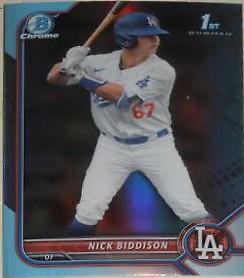 Nick Biddison [Sky Blue Refractor] #BDC-165
