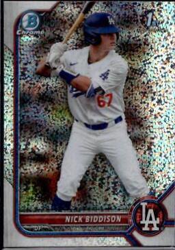 Nick Biddison [Sparkle Refractor] #BDC-165