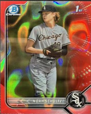 Noah Schultz [Red Lava Refractor] #BDC-56