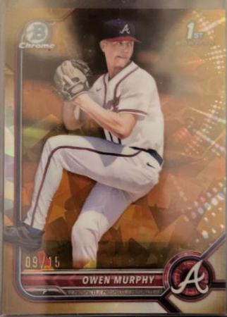 Owen Murphy [Sapphire Gold Refractor] #BDC-145