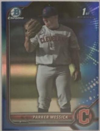 Parker Messick [Blue Refractor] #BDC-71
