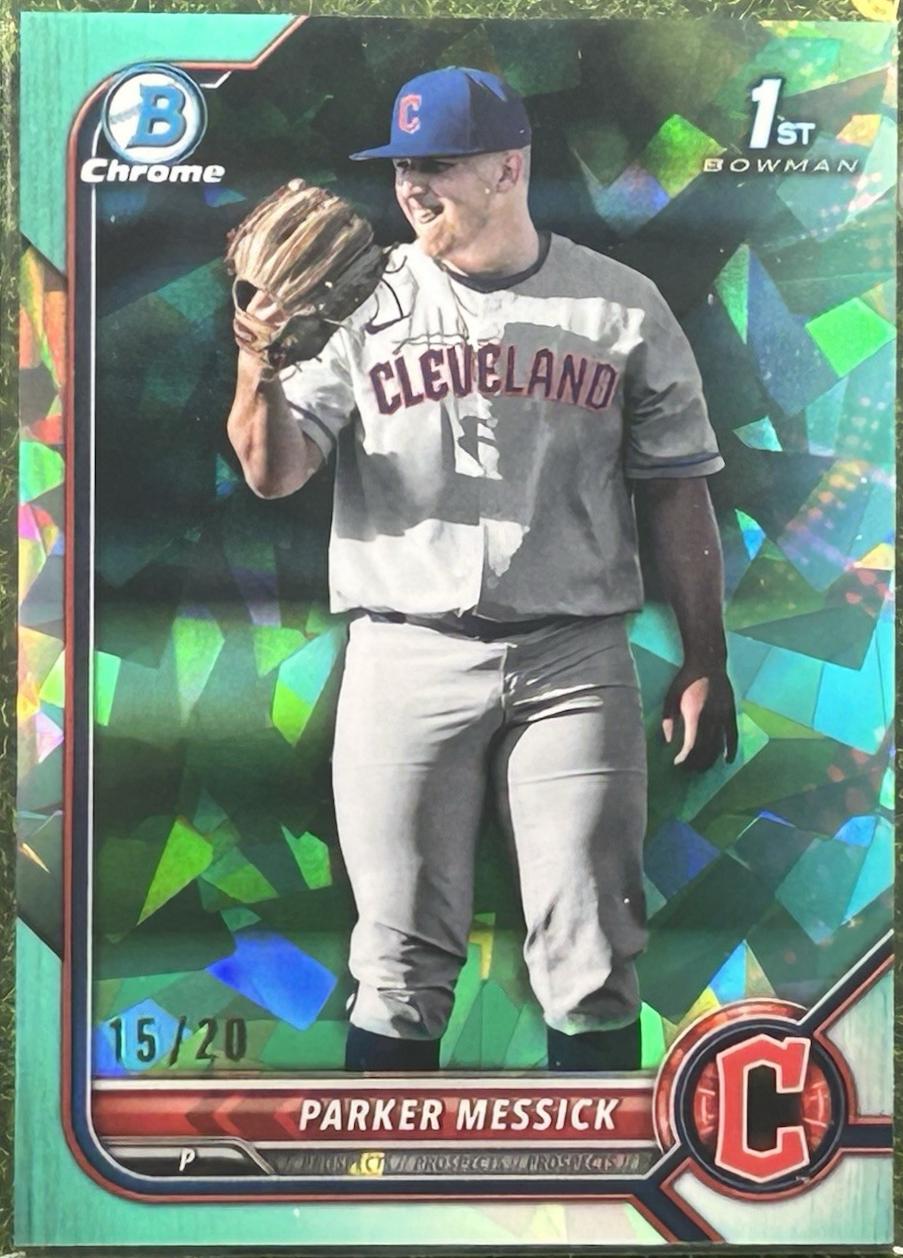 Parker Messick [Sapphire Aqua Refractor] #BDC-71