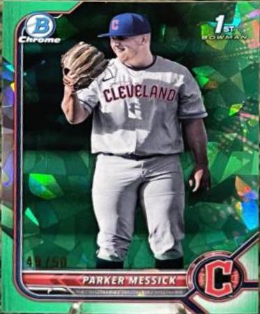 Parker Messick [Sapphire Green Refractor] #BDC-71