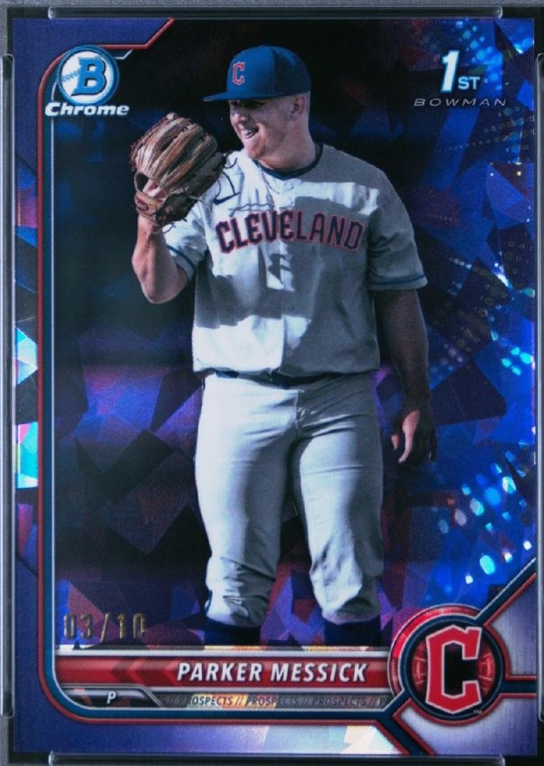 Parker Messick [Sapphire Purple Refractor] #BDC-71