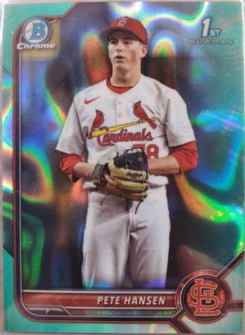 Pete Hansen [Aqua Lava Refractor] #BDC-128