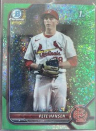 Pete Hansen [Green Sparkle Refractor] #BDC-128
