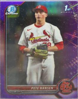 Pete Hansen [Purple Refractor] #BDC-128