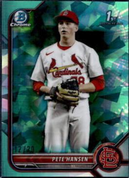 Pete Hansen [Sapphire Aqua Refractor] #BDC-176