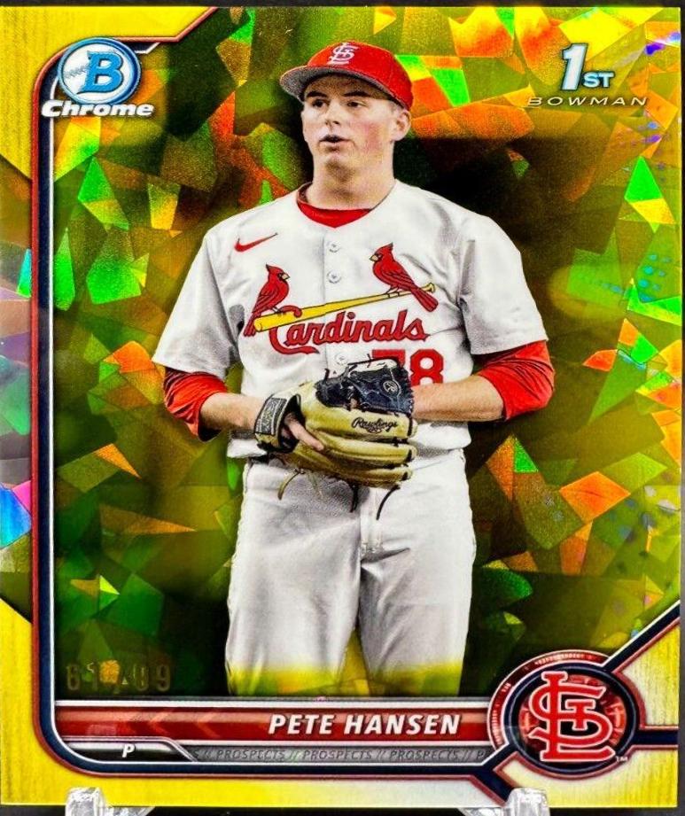 Pete Hansen [Sapphire Yellow Refractor] #BDC-176