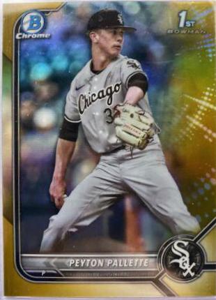 Peyton Pallette [Gold Refractor] #BDC-177