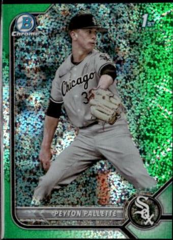 Peyton Pallette [Green Sparkle Refractor] #BDC-177
