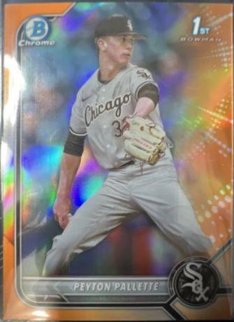 Peyton Pallette [Orange Refractor] #BDC-177