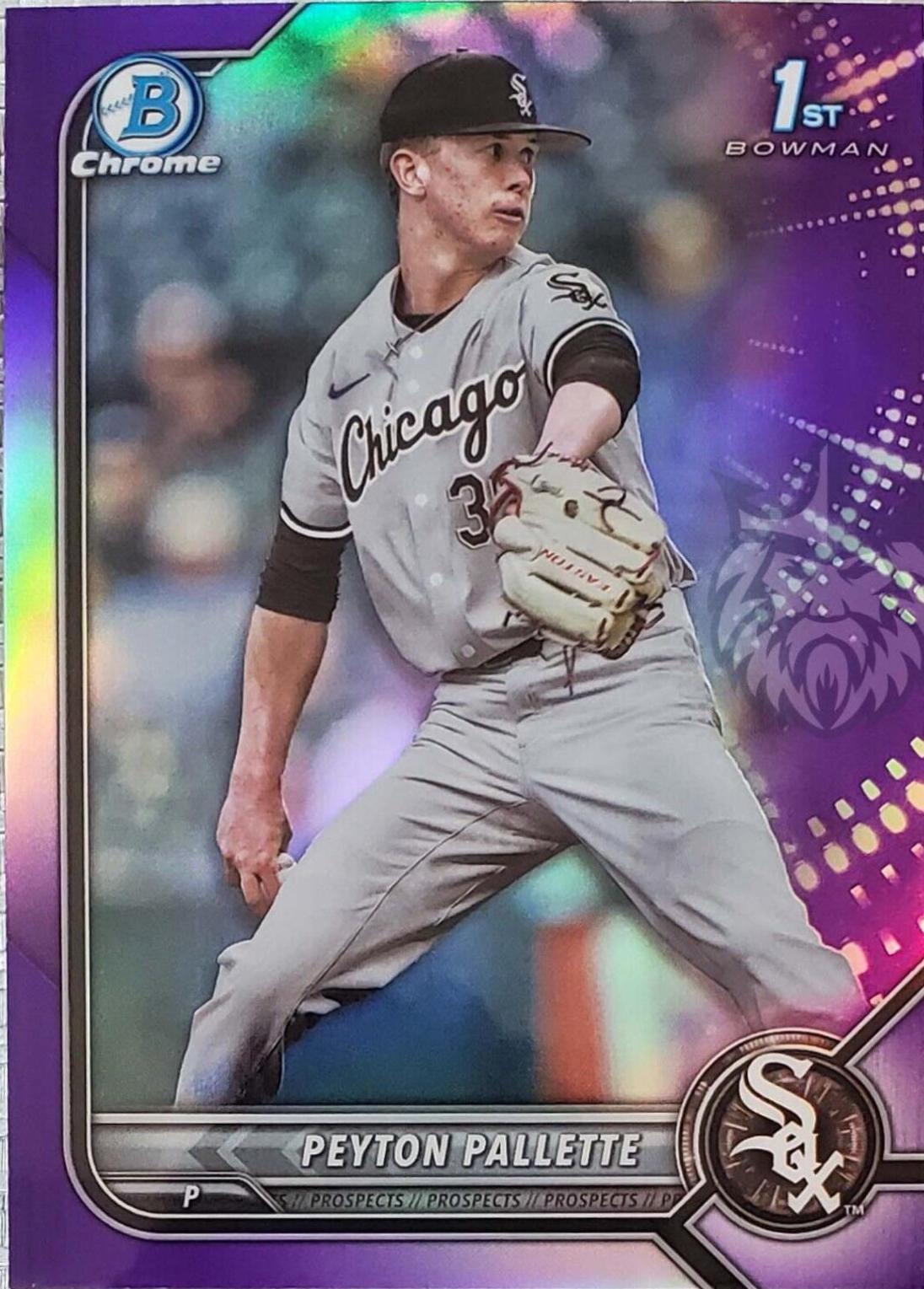 Peyton Pallette [Purple Refractor] #BDC-177