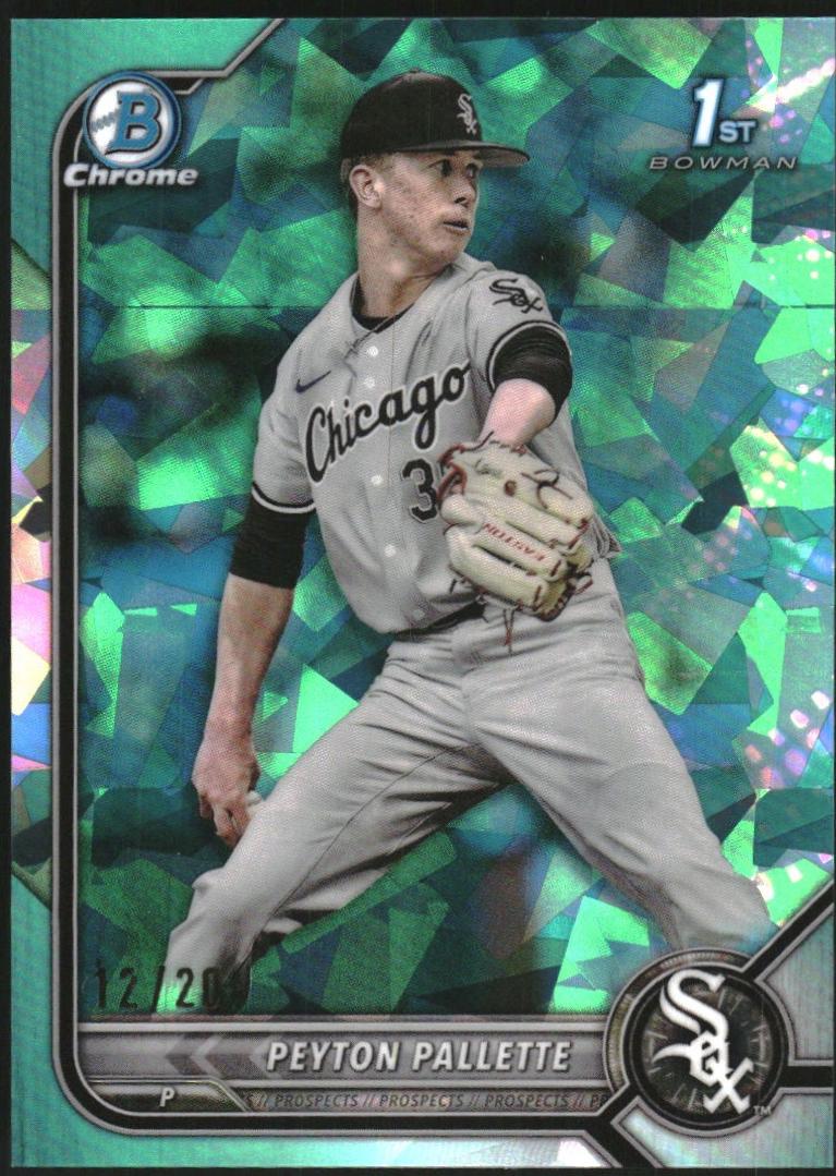 Peyton Pallette [Sapphire Aqua Refractor] #BDC-177