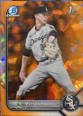 Peyton Pallette [Sapphire Orange Refractor] #BDC-177