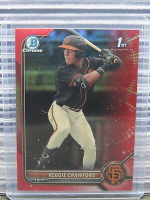 Reggie Crawford [Red Refractor] #BDC-33