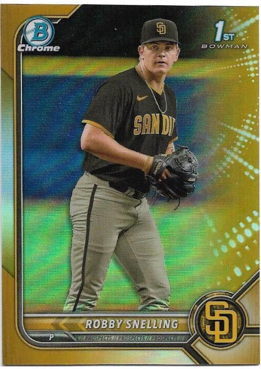 Robby Snelling [Gold Refractor] #BDC-82