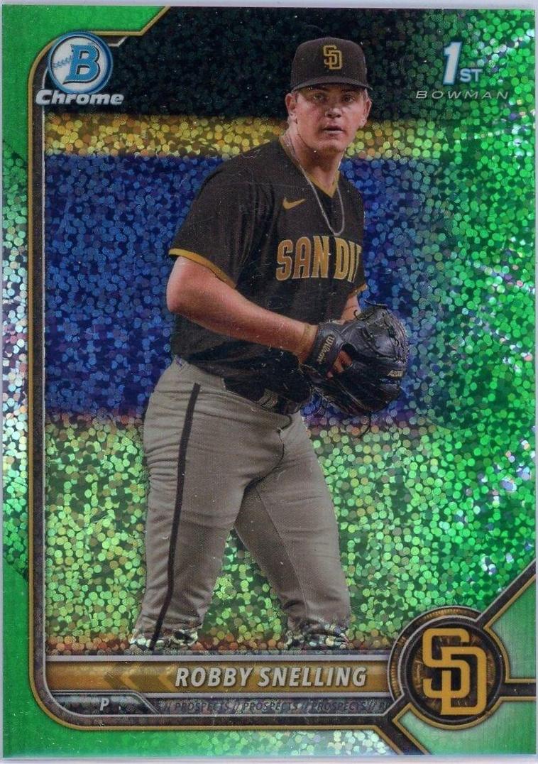 Robby Snelling [Green Refractor] #BDC-82