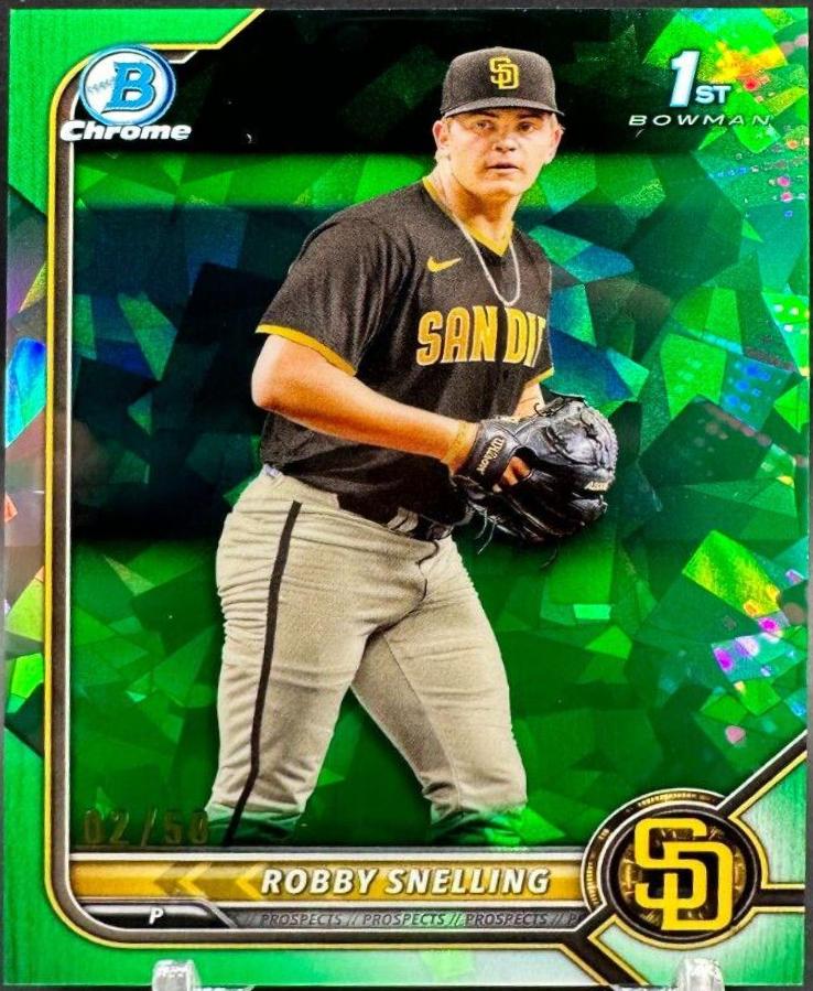 Robby Snelling [Sapphire Green Refractor] #BDC-82
