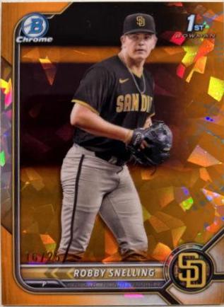 Robby Snelling [Sapphire Orange Refractor] #BDC-82