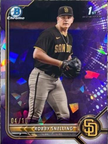 Robby Snelling [Sapphire Purple Refractor] #BDC-82