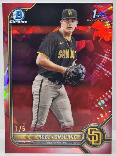 Robby Snelling [Sapphire Red Refractor] #BDC-82