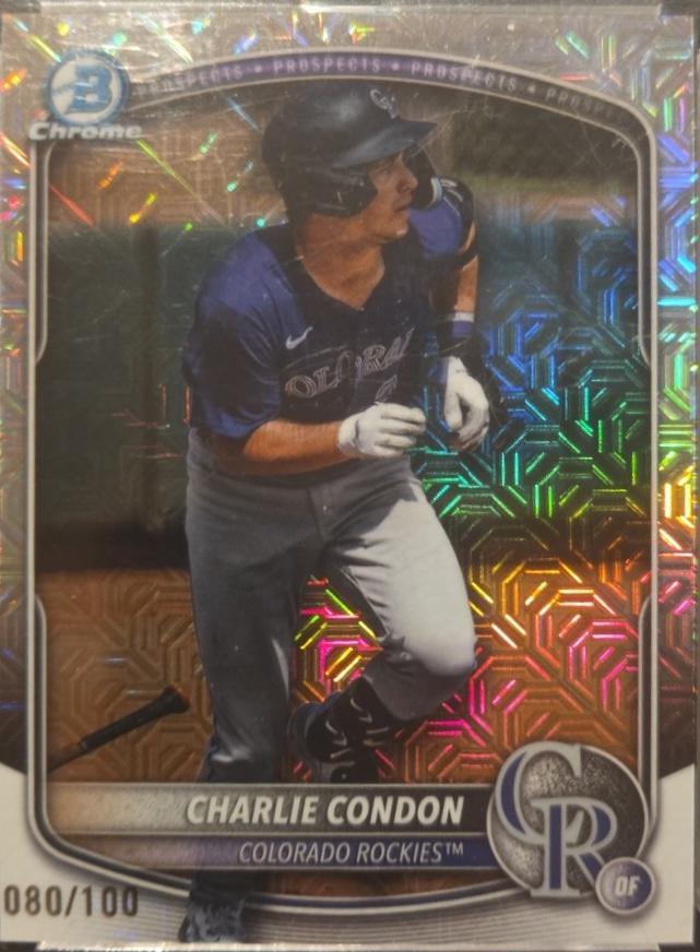 Charlie Condon [Steel Metal Mega Refractor] #BCP-248