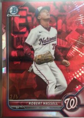 Robert Hassell [Sapphire Red Refractor] #BDC-169