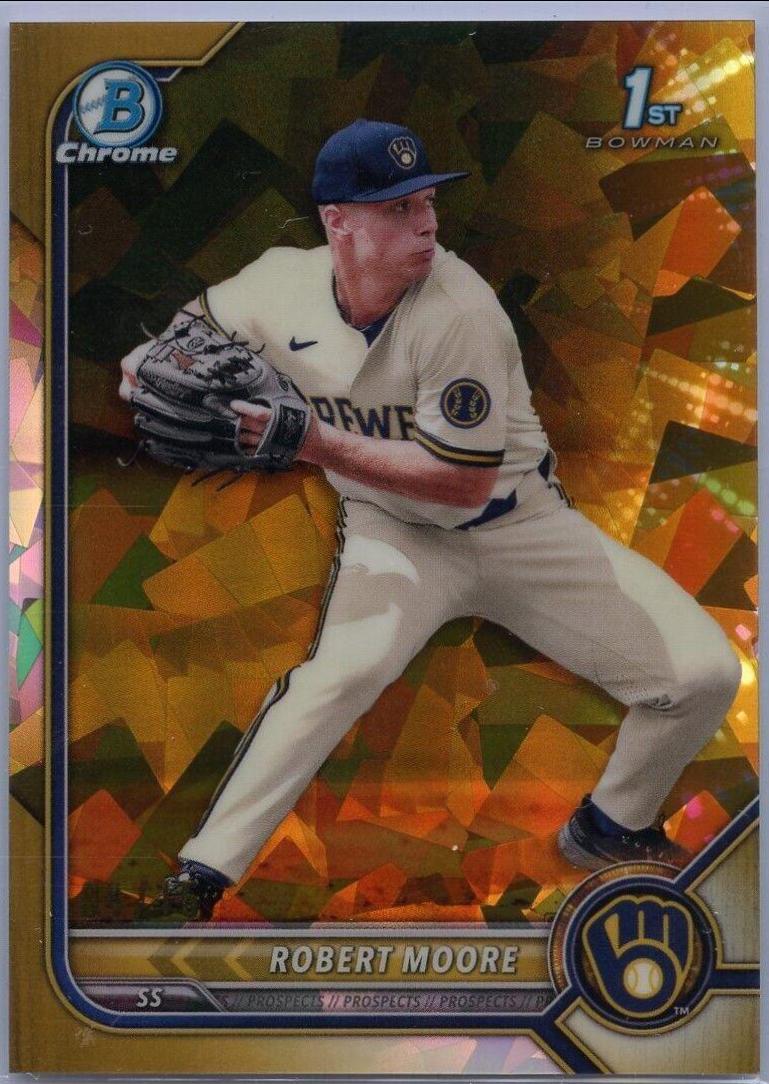 Robert Moore [Sapphire Gold Refractor] #BDC-131