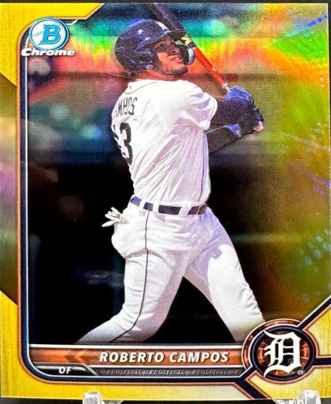 Roberto Campos [Gold Refractor] #BDC-39