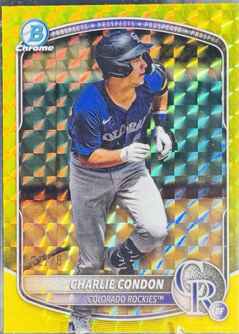 Charlie Condon [Yellow Geometric] #BCP-248