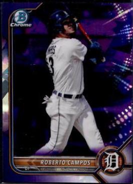 Roberto Campos [Sapphire Purple Refractor] #BDC-39