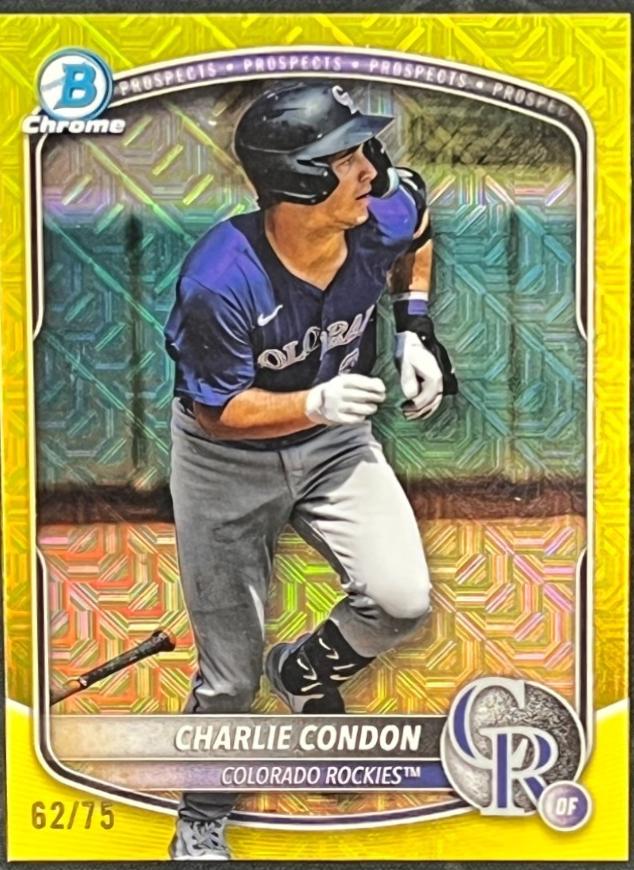 Charlie Condon [Yellow Mega Refractor] #BCP-248