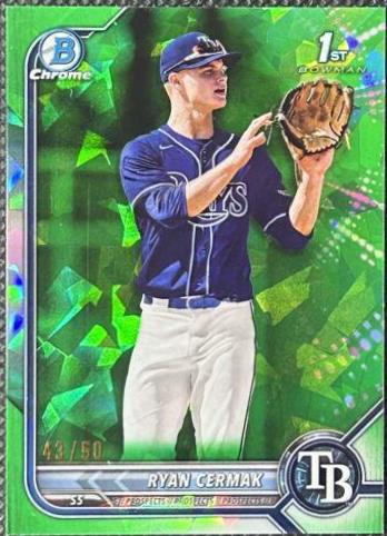 Ryan Cermak [Sapphire Green Refractor] #BDC-81