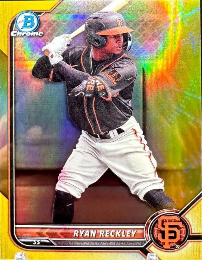 Ryan Reckley [Gold Refractor] #BDC-108