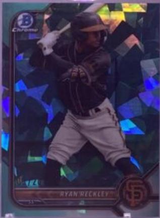 Ryan Reckley [Sapphire Aqua Refractor] #BDC-108