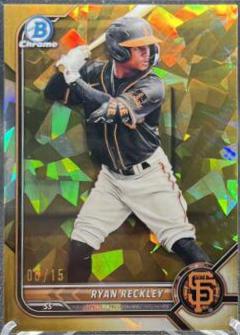 Ryan Reckley [Sapphire Gold Refractor] #BDC-108