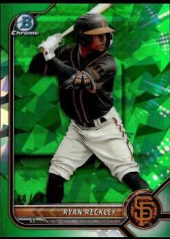 Ryan Reckley [Sapphire Green Refractor] #BDC-108