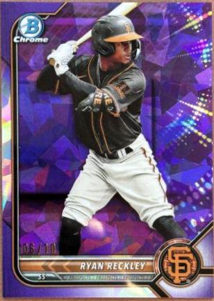 Ryan Reckley [Sapphire Purple Refractor] #BDC-108