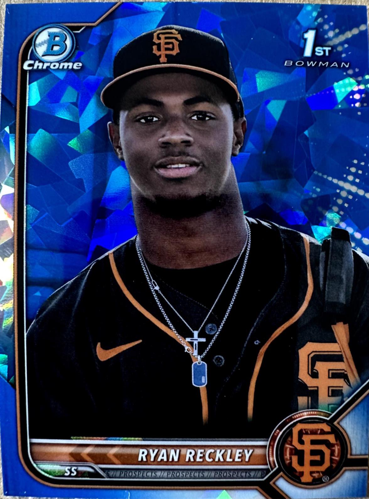 Ryan Reckley [Sapphire Refractor] #BDC-108