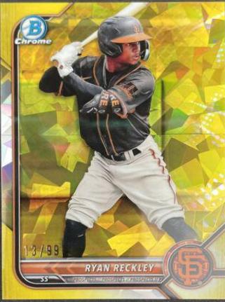 Ryan Reckley [Sapphire Yellow Refractor] #BDC-108