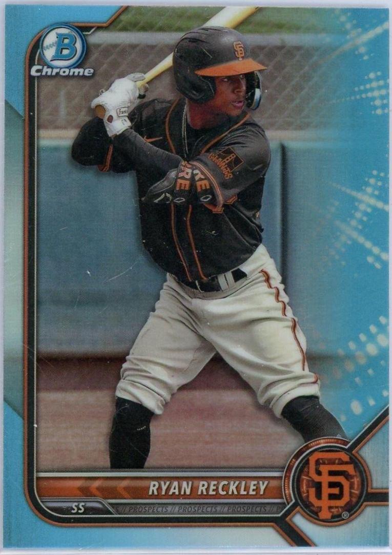 Ryan Reckley [Sky Blue Refractor] #BDC-108